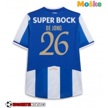 Moške Nogometnih dresov Porto Luuk de Jong #26 Domači 2025-26 Kratki rokavi